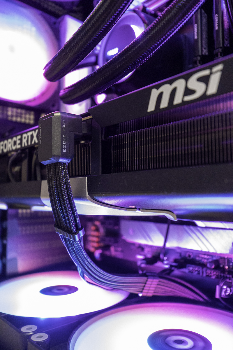 EZDIY-FAB 12VHPWR PCIE 5.1 延長ケーブル